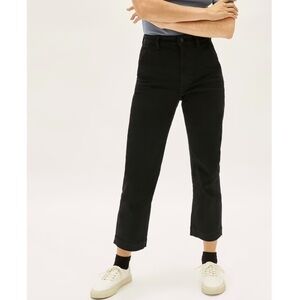 EVERLANE The Straight Leg Crop Jeans